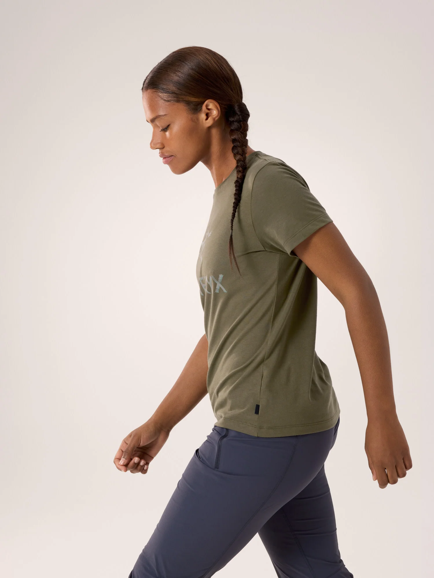 Arc'Word Cotton T-Shirt Women's - Image 5