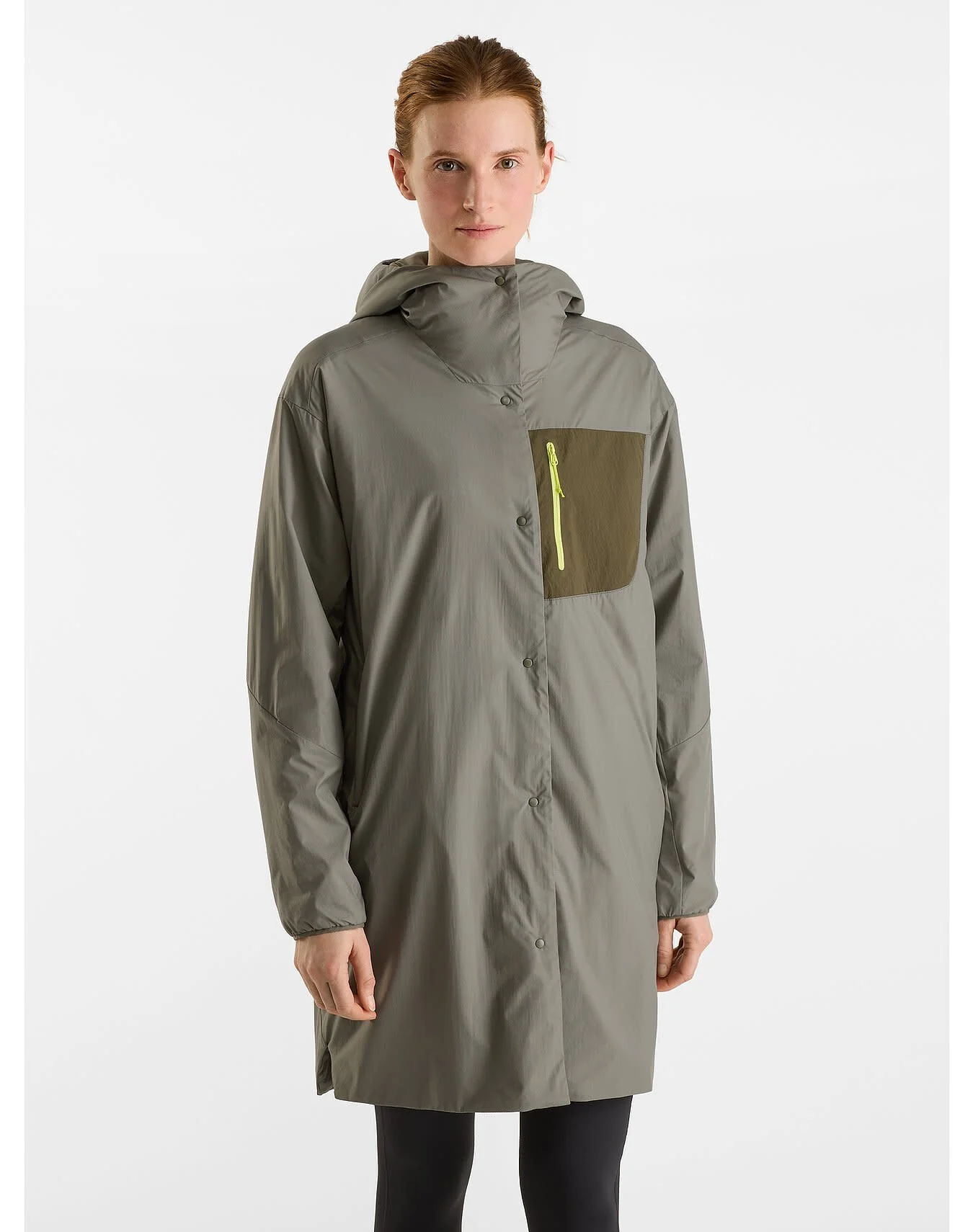 Atrel Hooded Shacket Women's