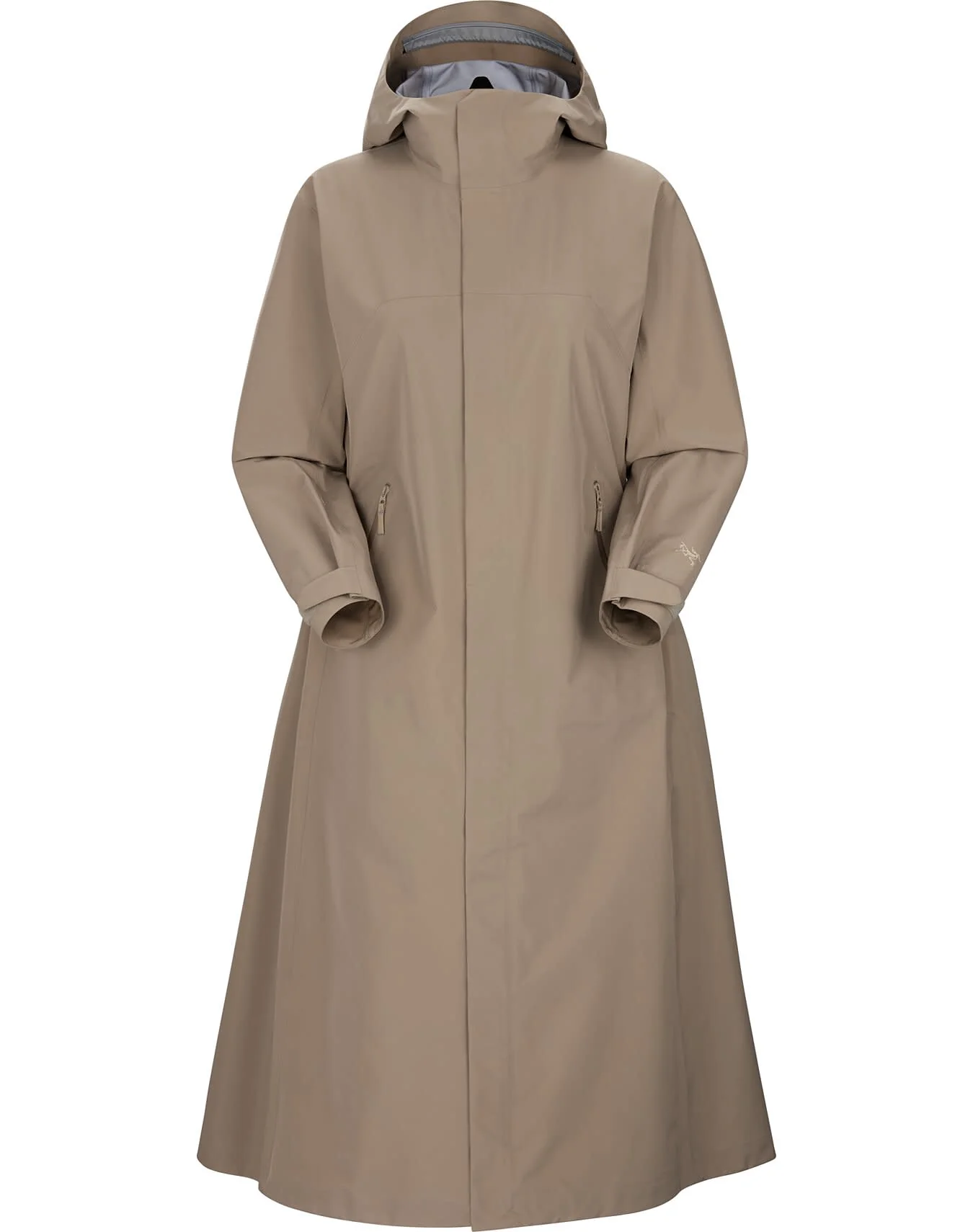 Ceralle Pleated Long Coat Women's
