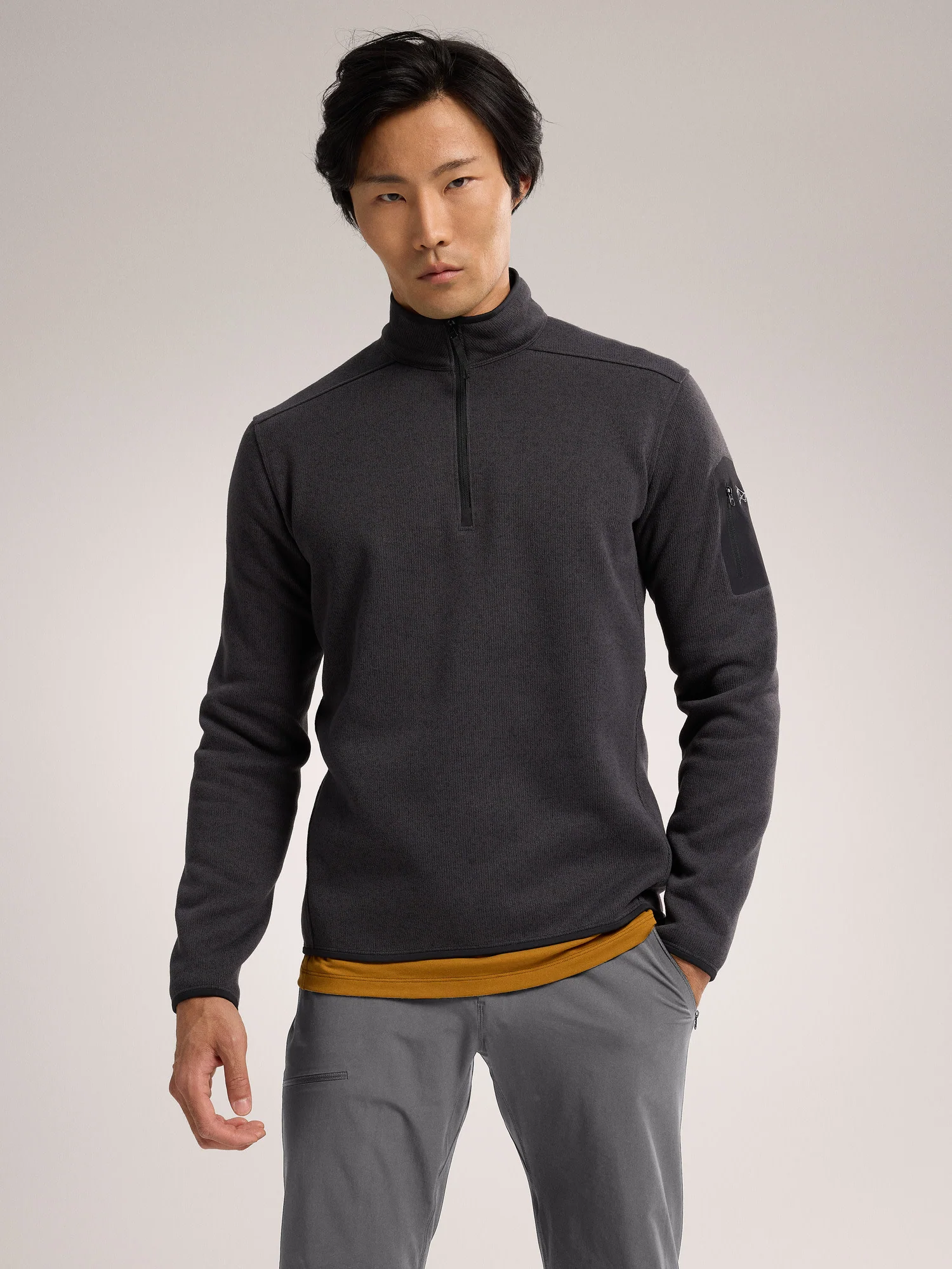 Covert 1/2 Zip Neck Men's