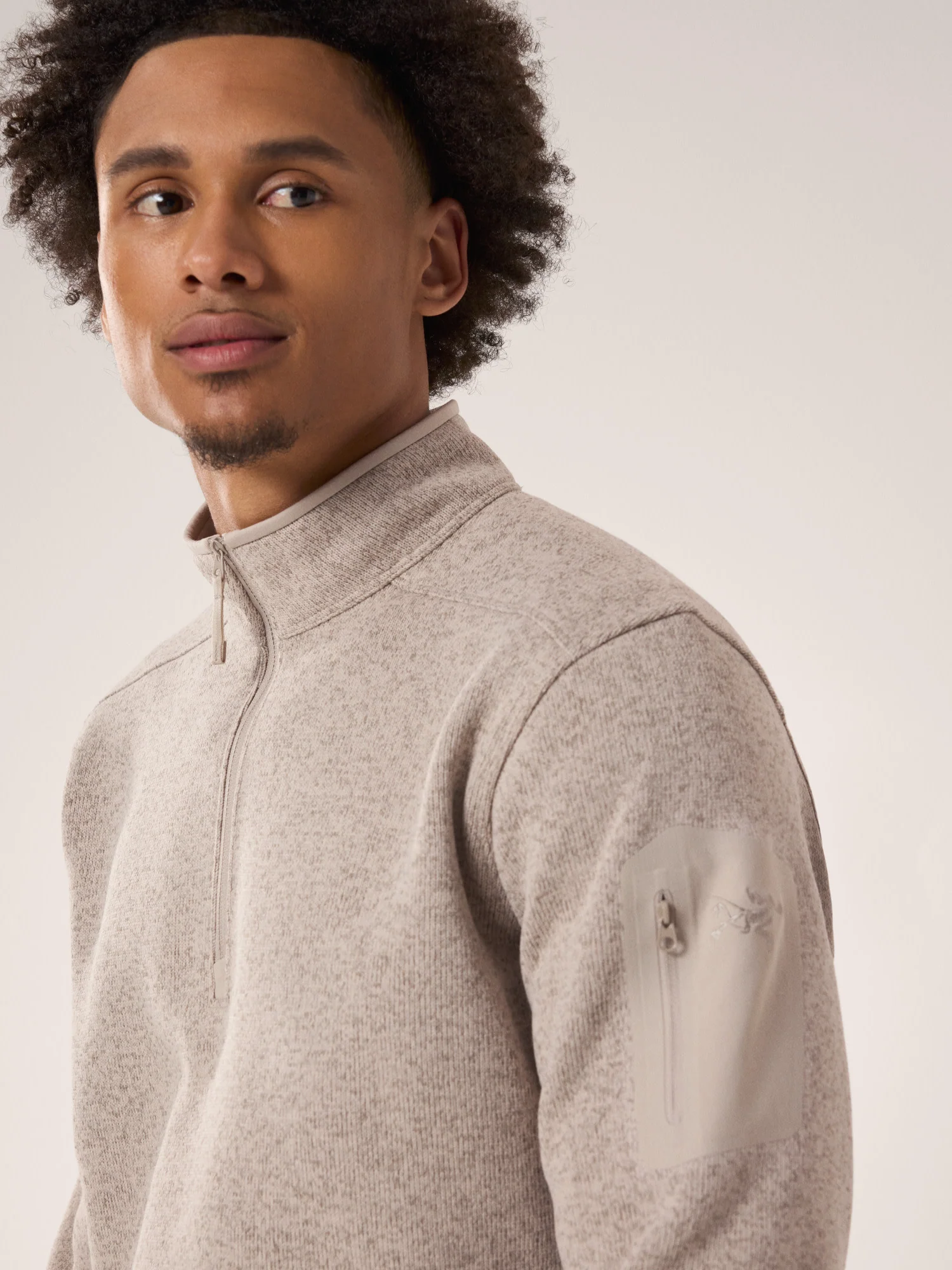 Covert 1/2 Zip Neck Men's - Image 2