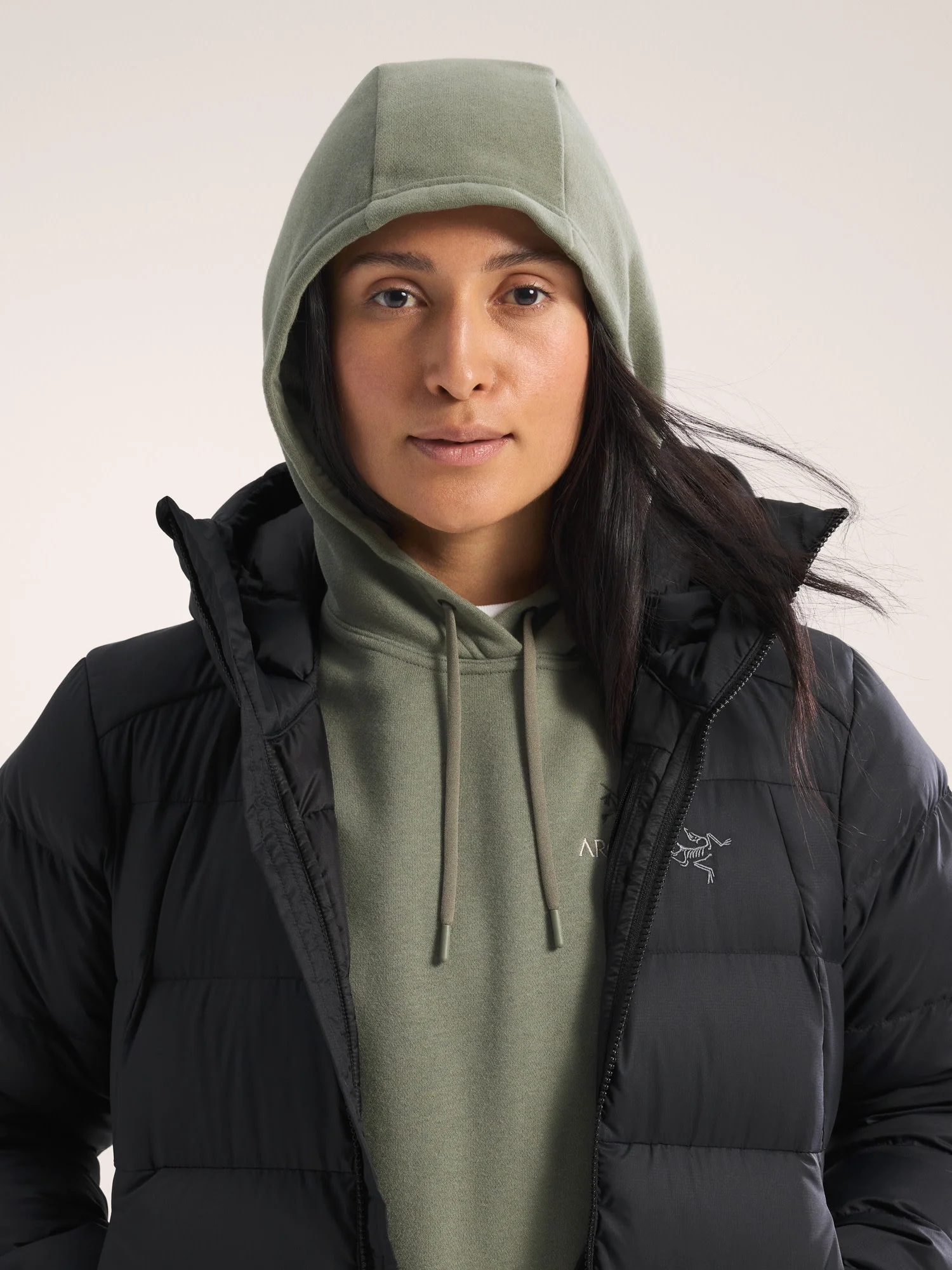 Emblem Fleece Hoody Women's - Image 2