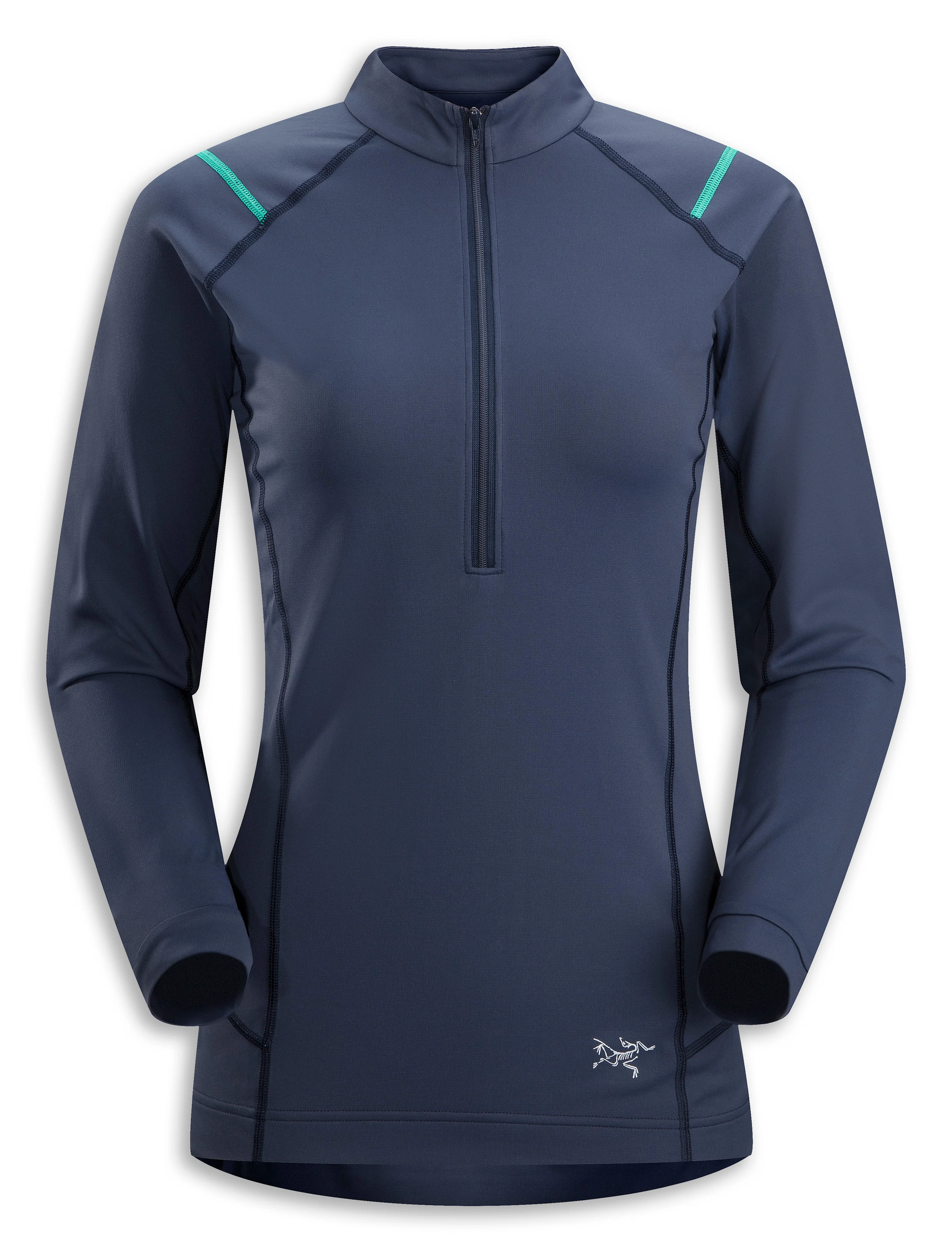 Ensa Zip Neck LS Women's