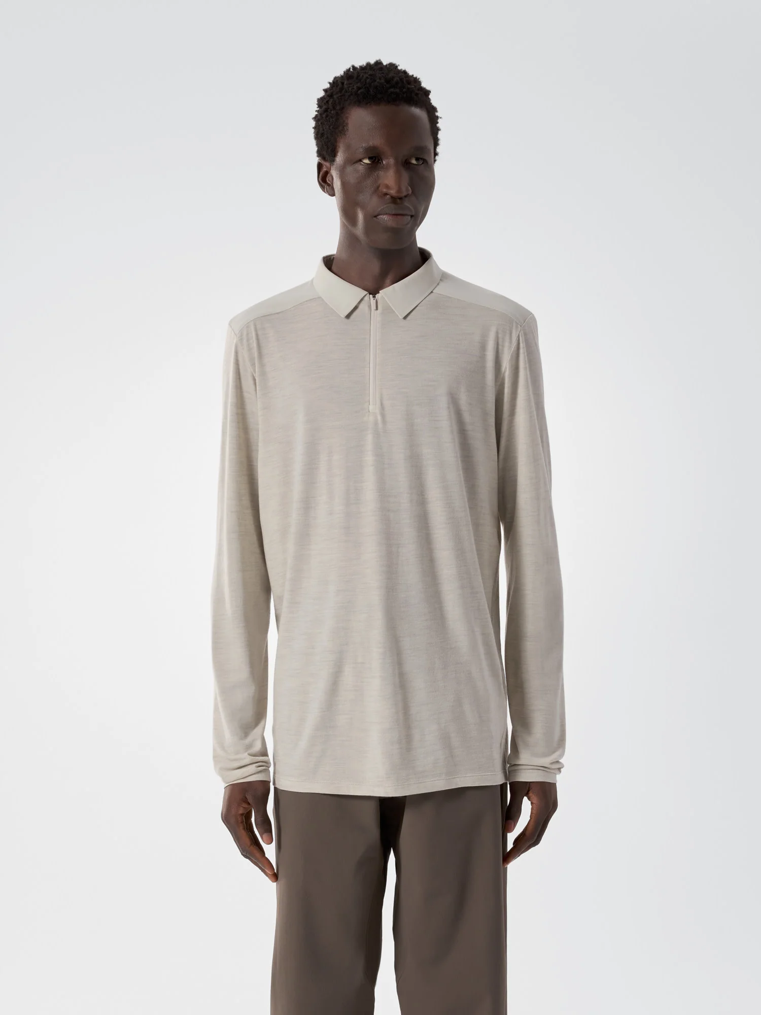Frame Polo Shirt LS Men's