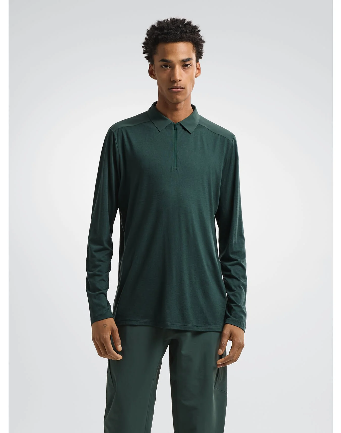 Frame Polo Shirt LS Men's