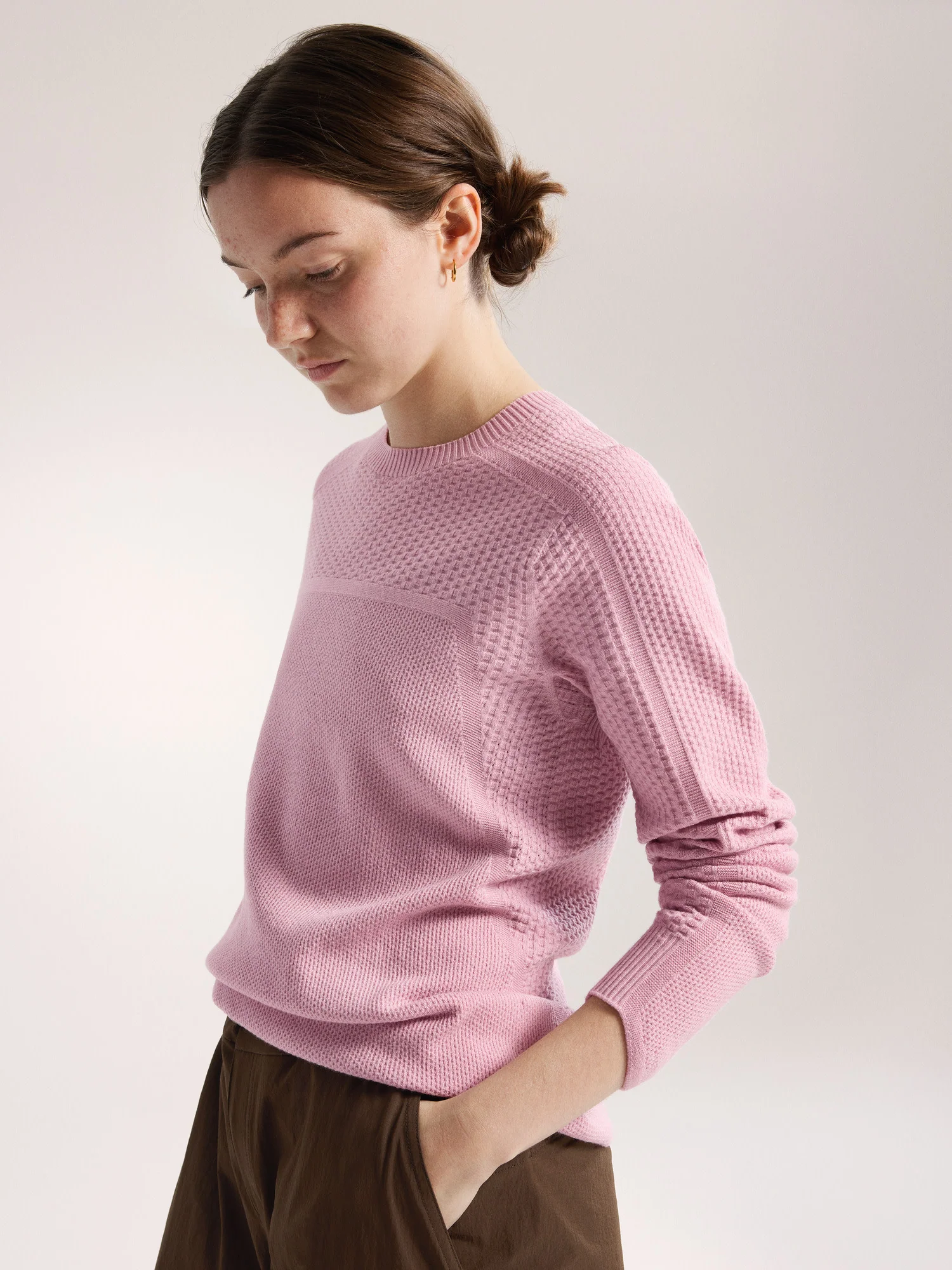 Hallam Merino Wool Crew Neck Women's - Image 2