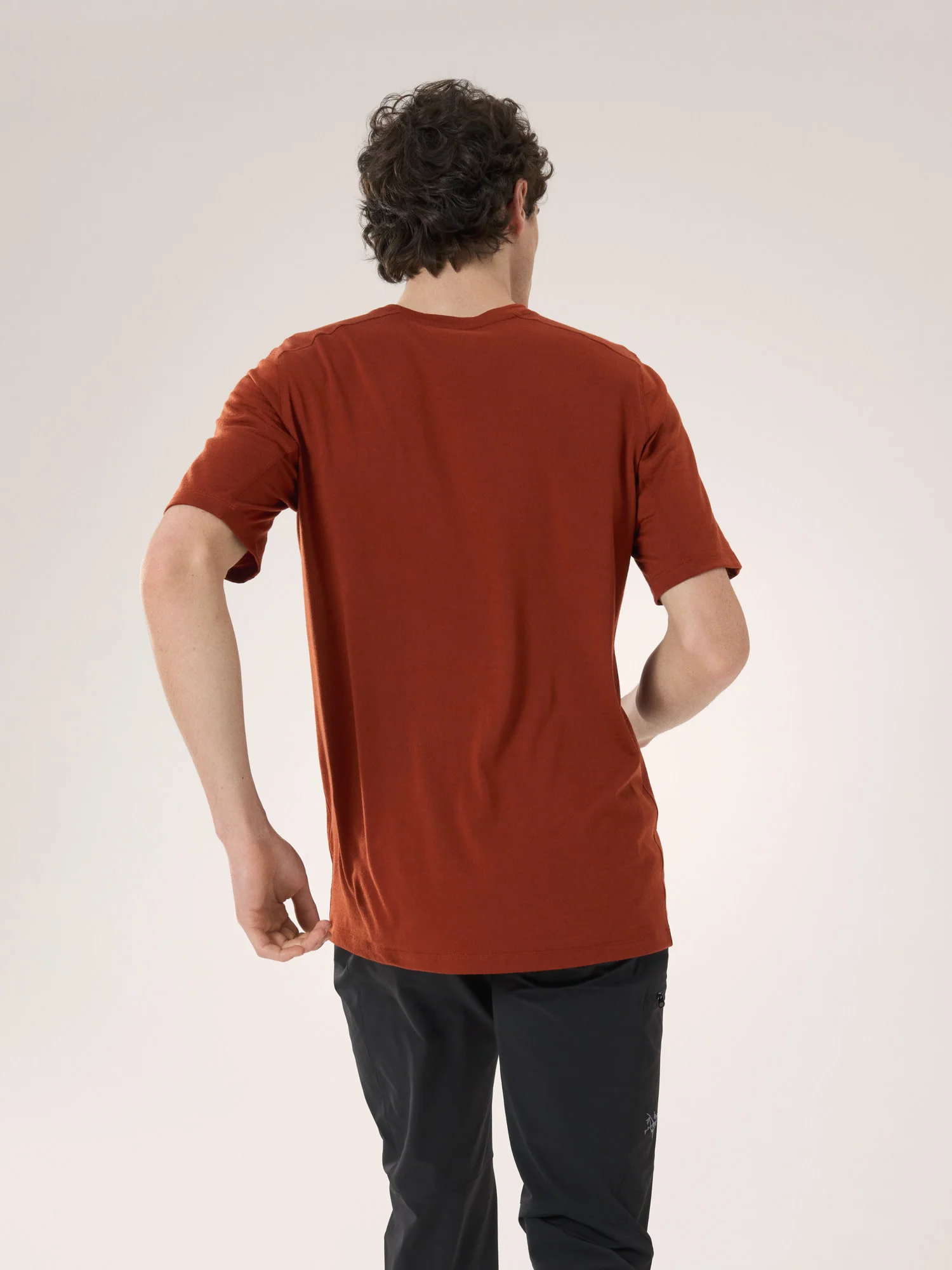 Ionia Merino Wool Arc'Word Logo Shirt SS Men's - Image 4