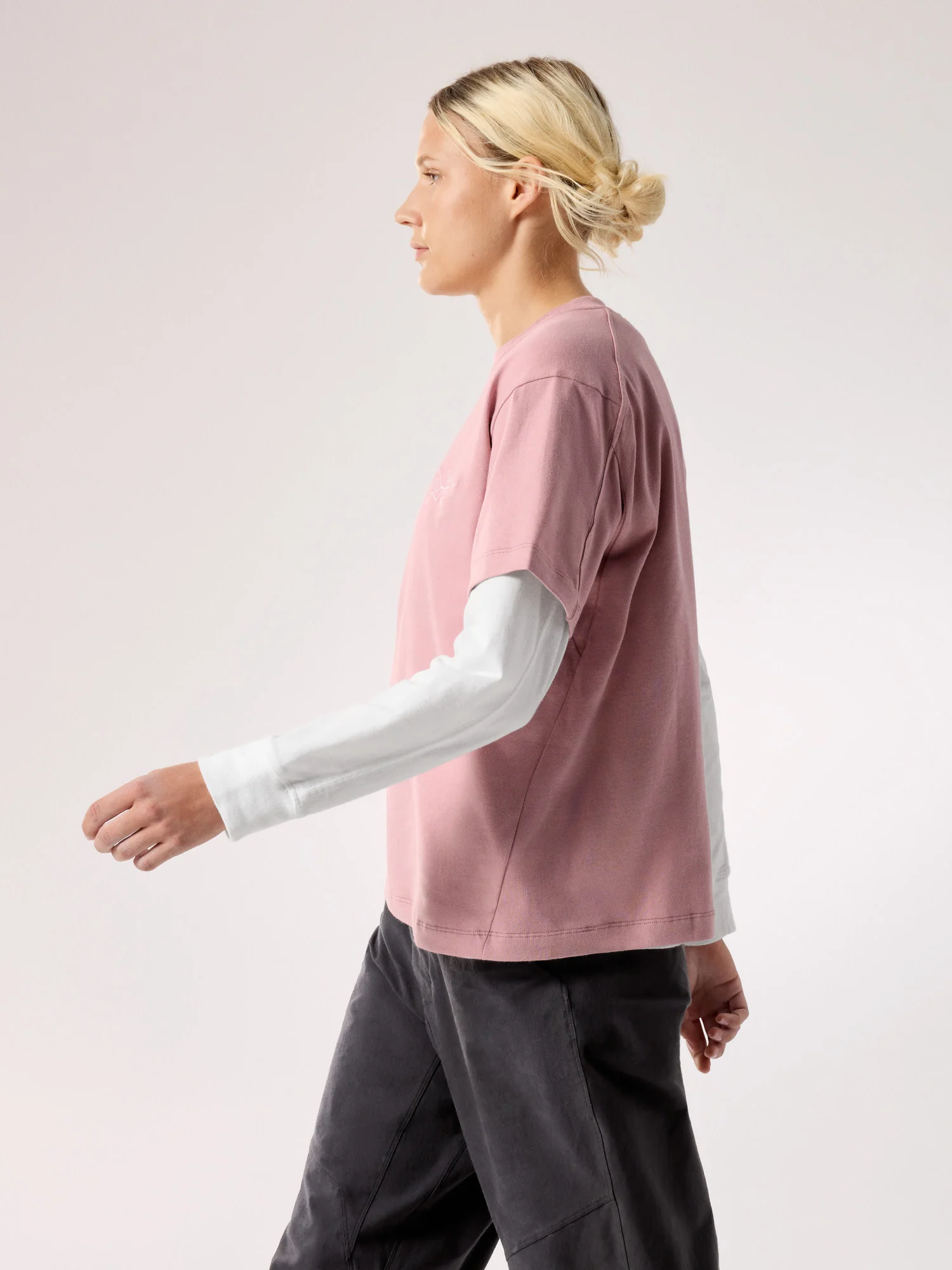 Kragg Cotton Little Bird Crew Neck Shirt SS Women's - Image 5