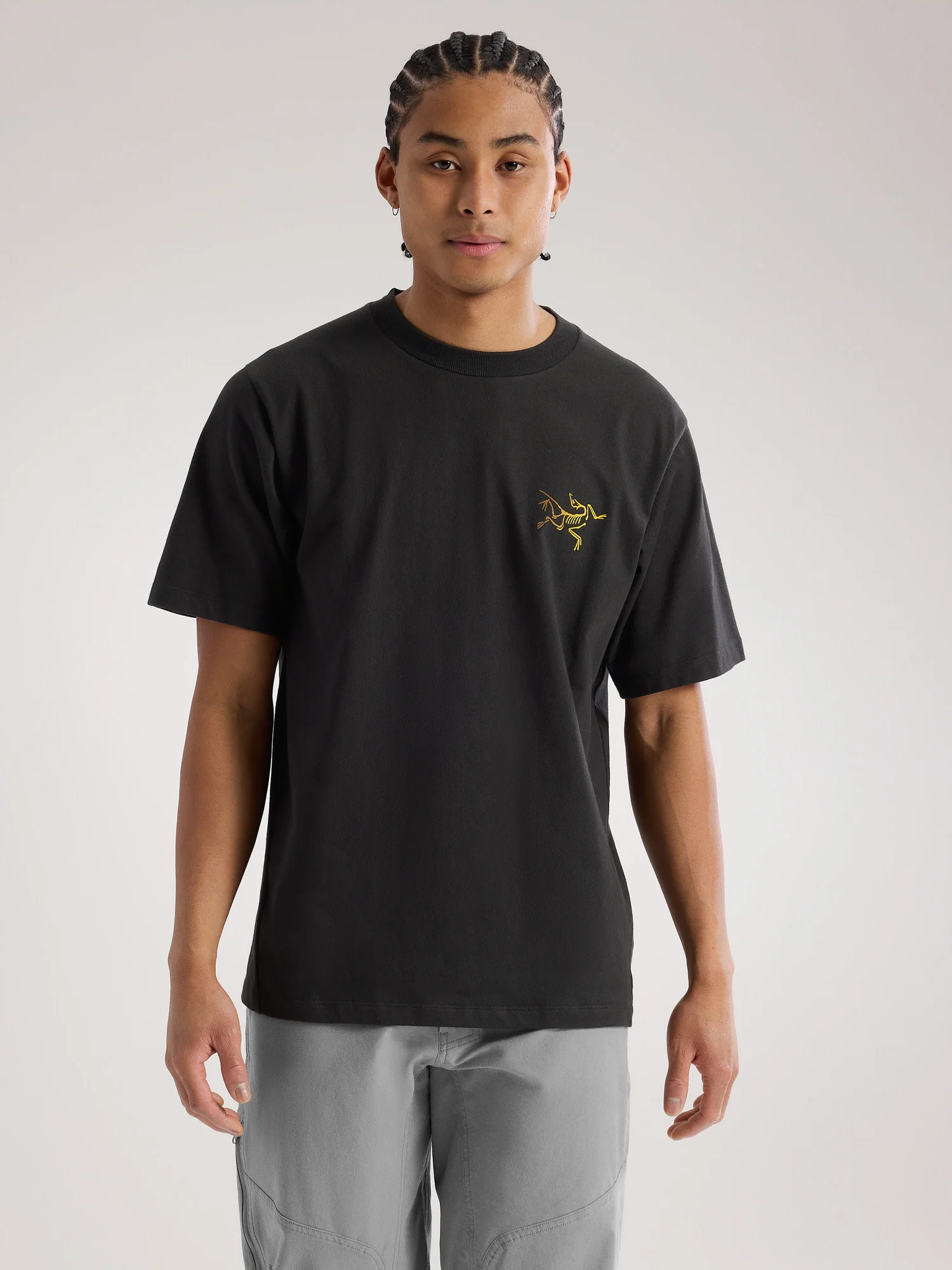 Kragg Cotton Logo Shirt SS Men's
