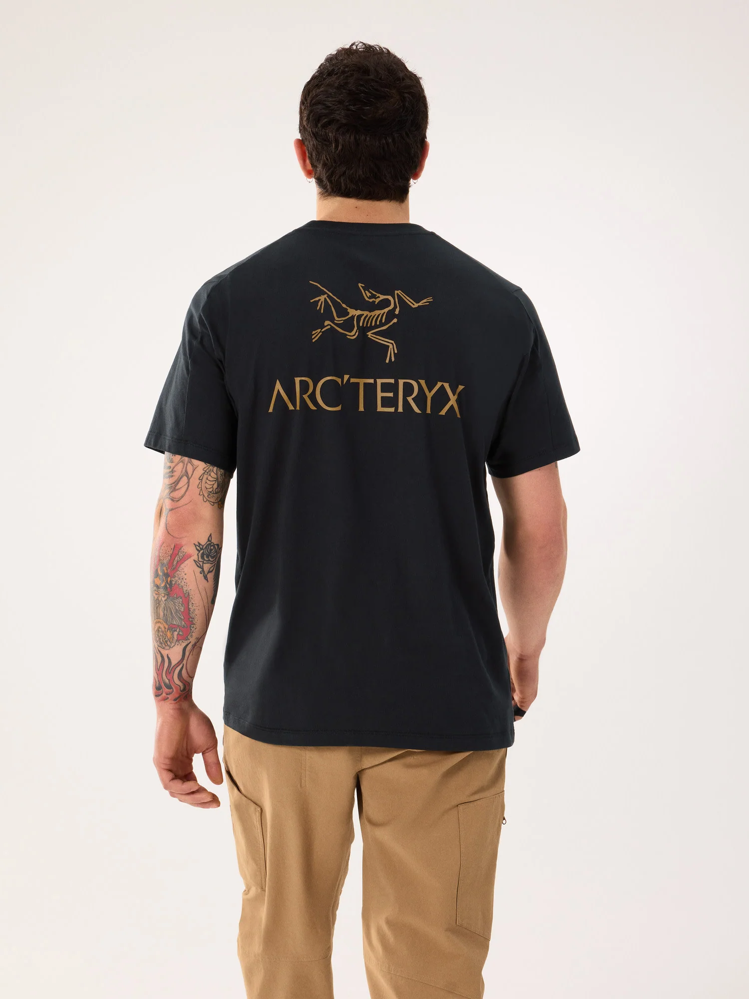 Kragg SL Cotton Bird Word Shirt SS Men's - Image 4