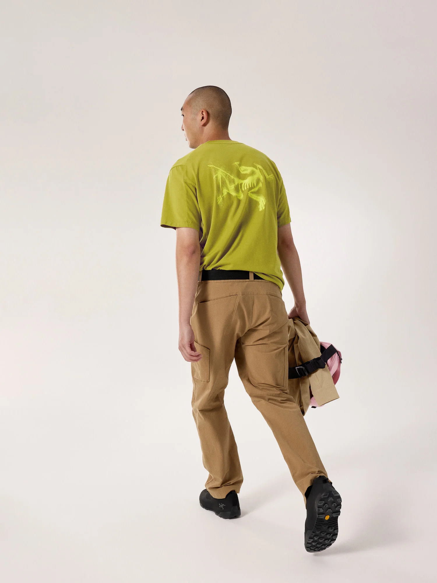 Kragg SL Cotton Blurred Bird Shirt SS Men's - Image 3
