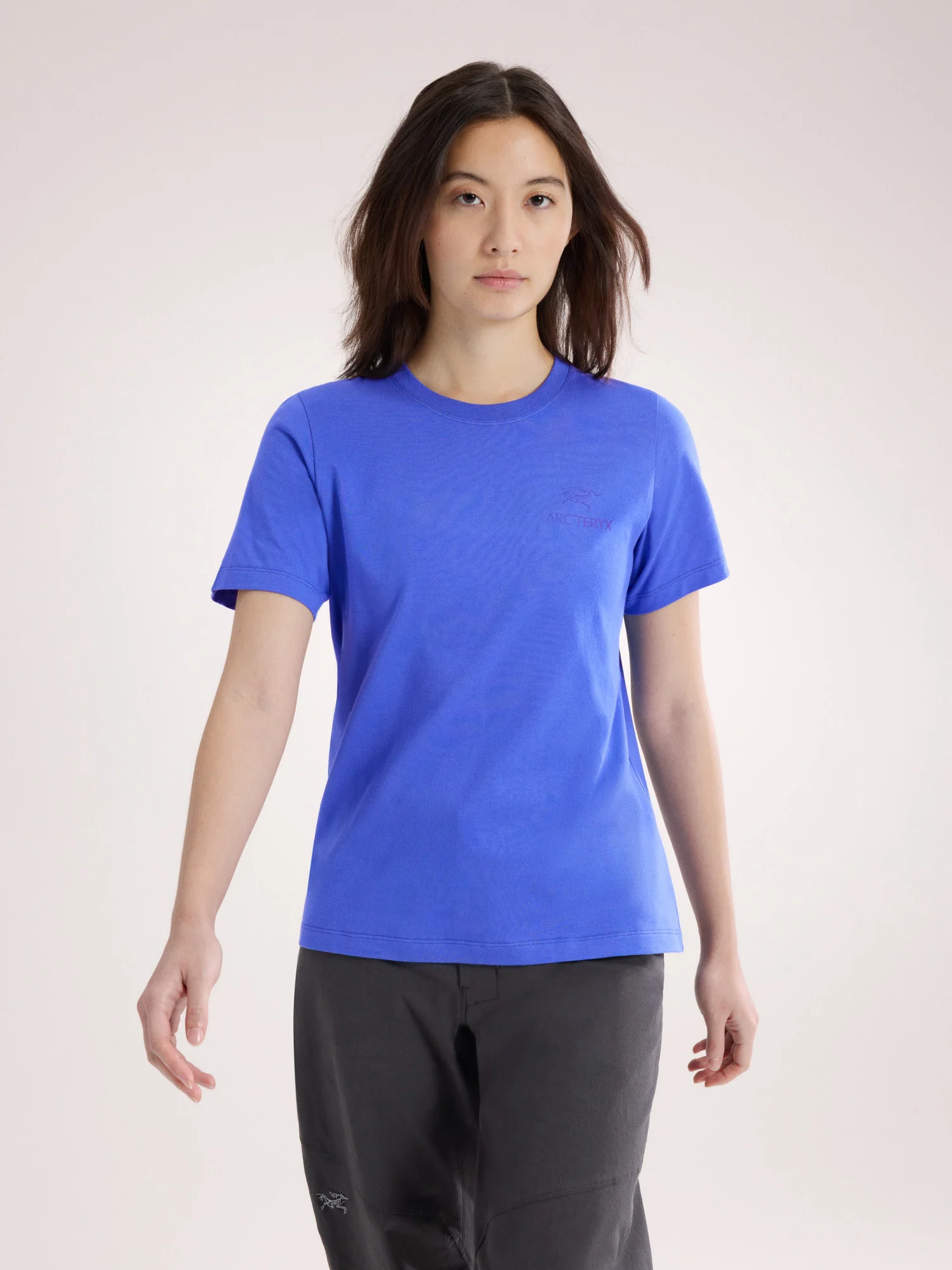 Kragg SL Cotton Emblem Crew Shirt SS Women's