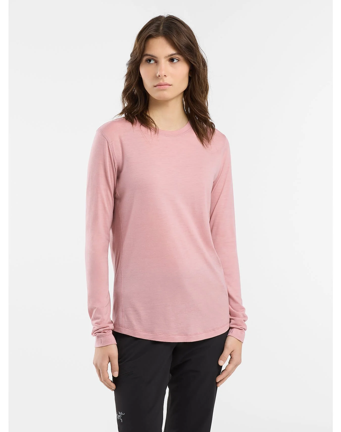 Lana Merino Wool Crew Neck Shirt LS Women's