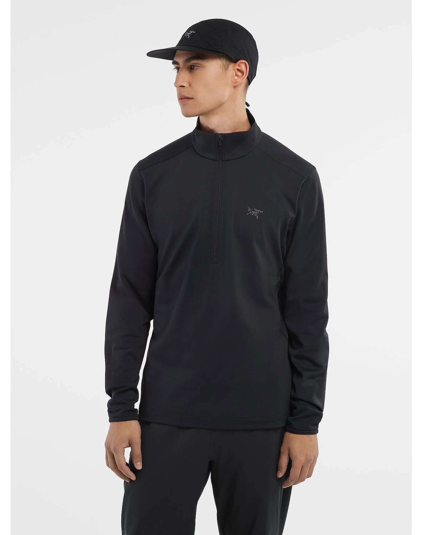 Motus AR Zip Neck LS Men's