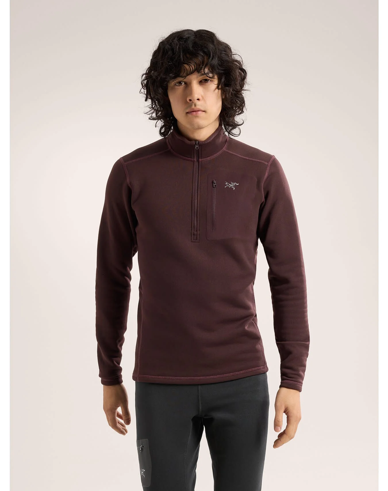 Rho Heavyweight Zip Neck Men's