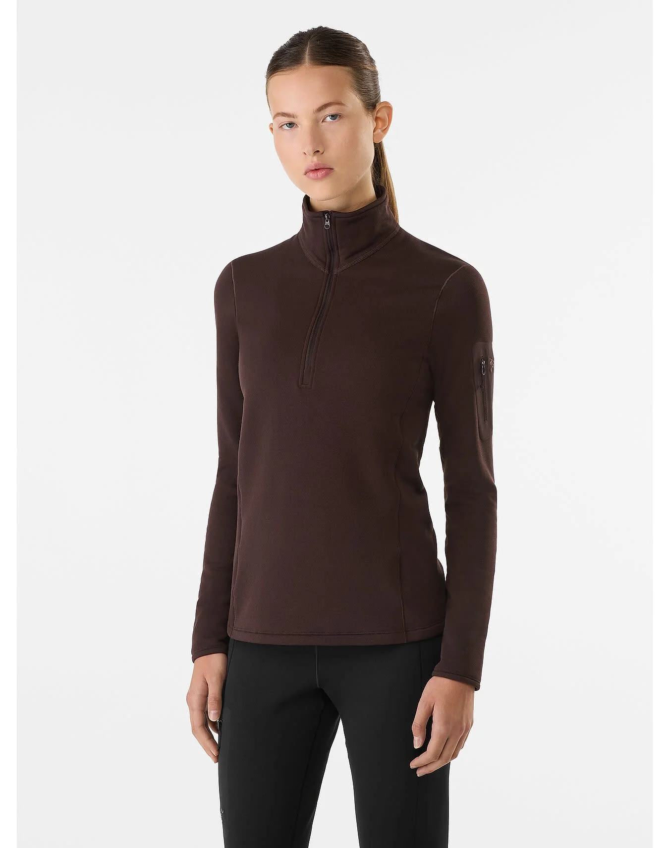 Rho Heavyweight Zip Neck Women's
