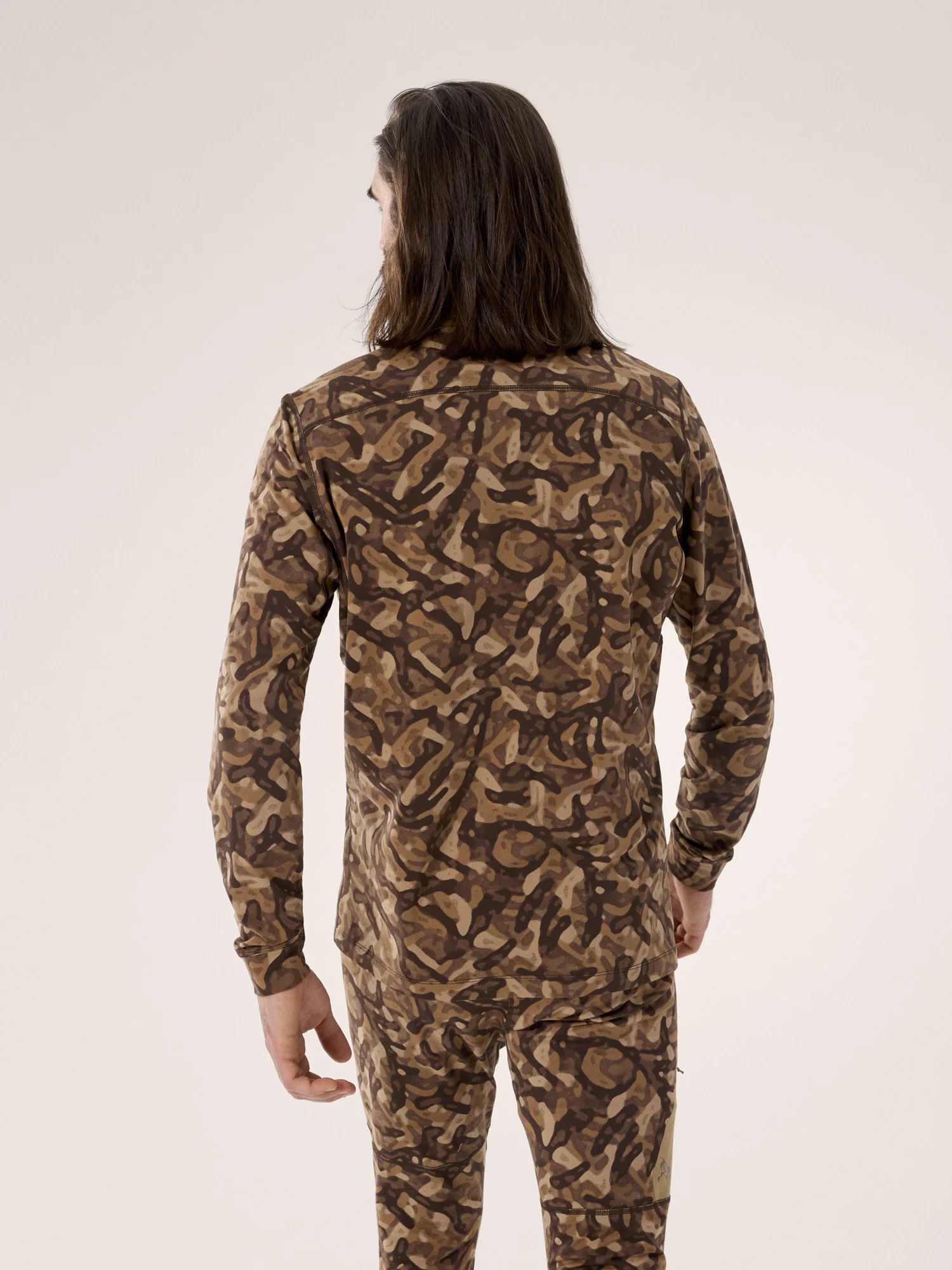 Rho LT Zip Neck Print Men's - Image 4