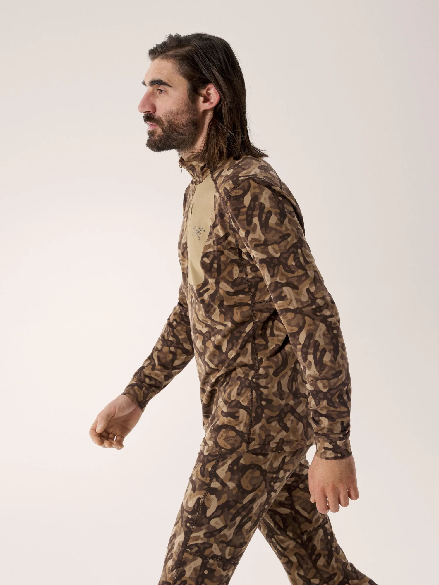 Rho LT Zip Neck Print Men's - Image 5