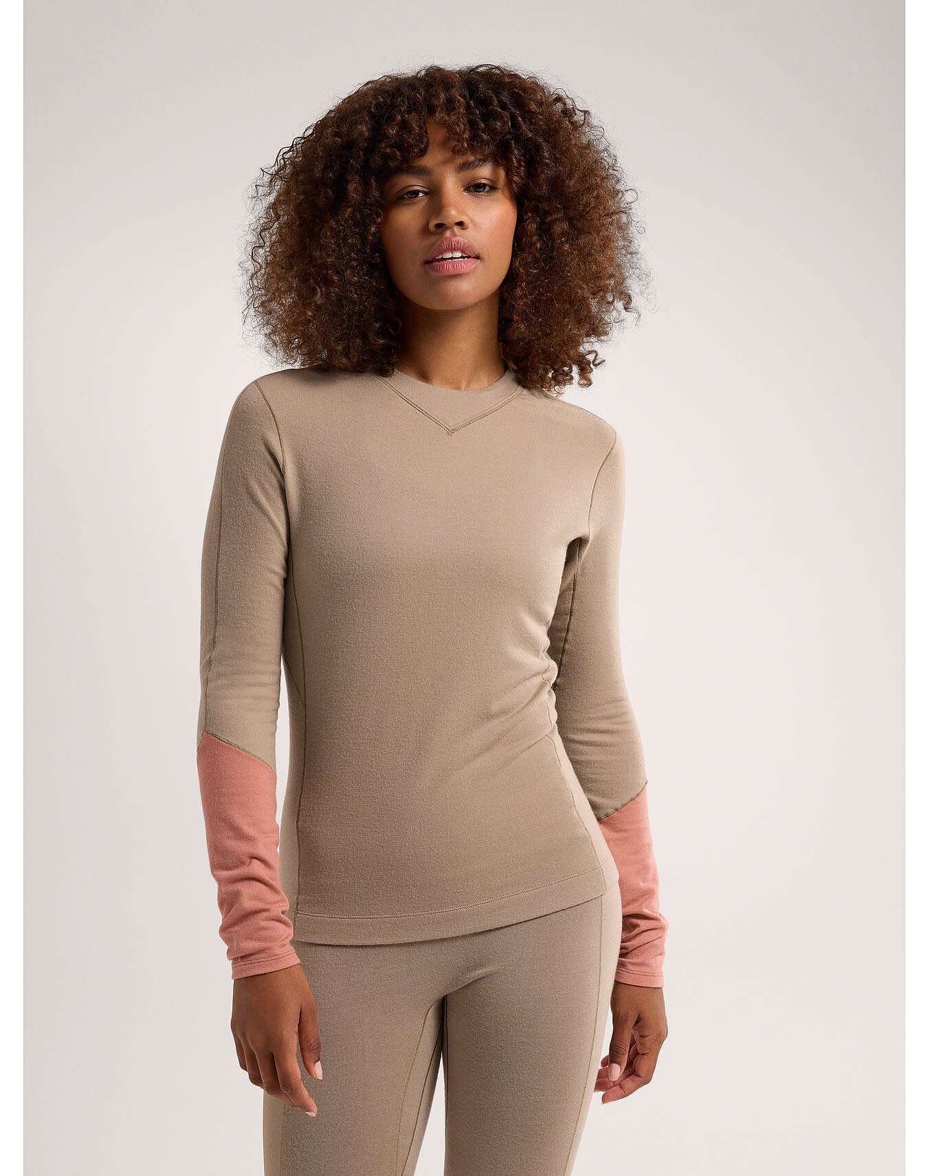 Rho Merino Wool Crew Neck LS Women's