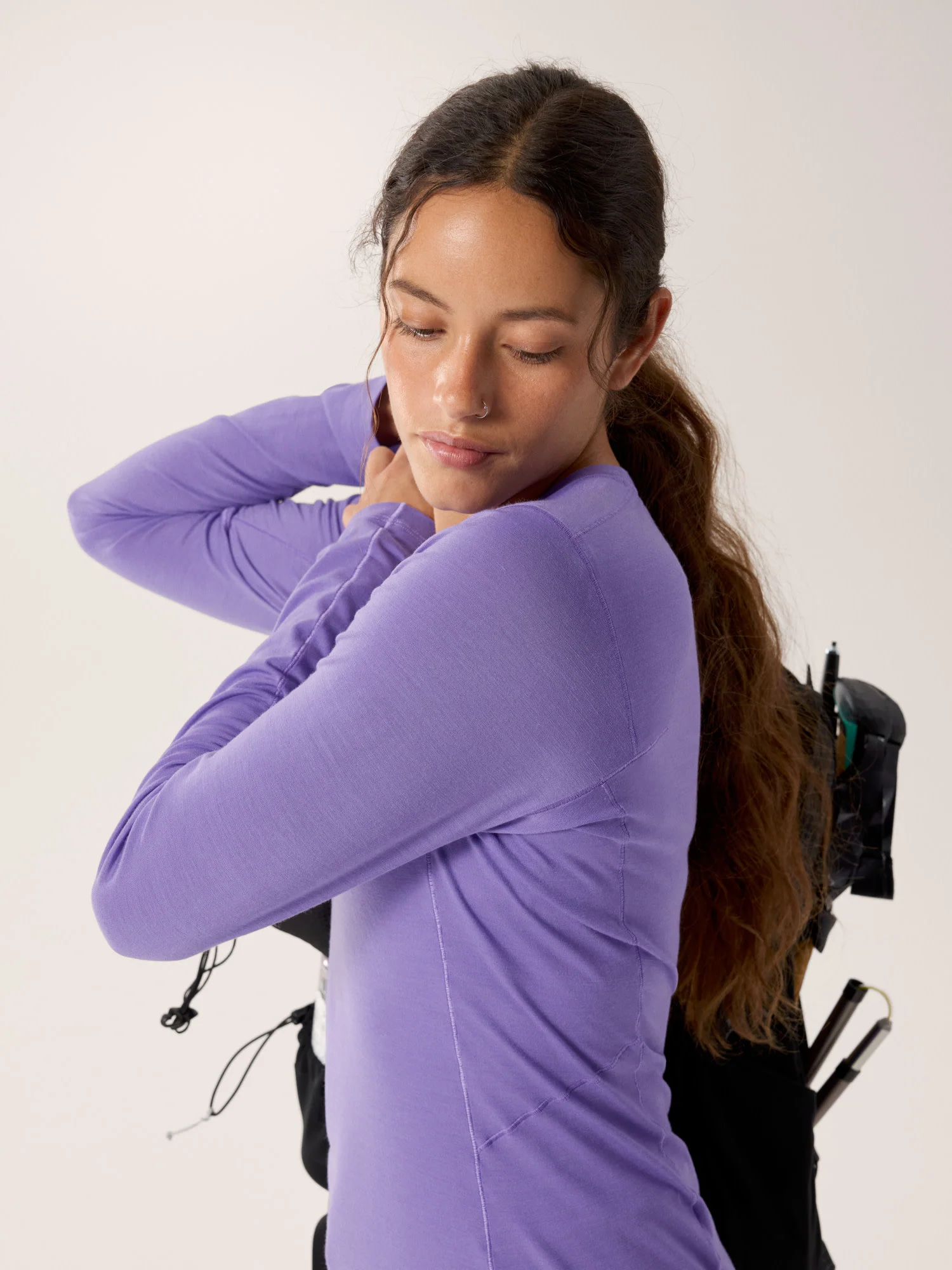 Satoro SL Merino Wool Crew Neck LS Women's - Image 2