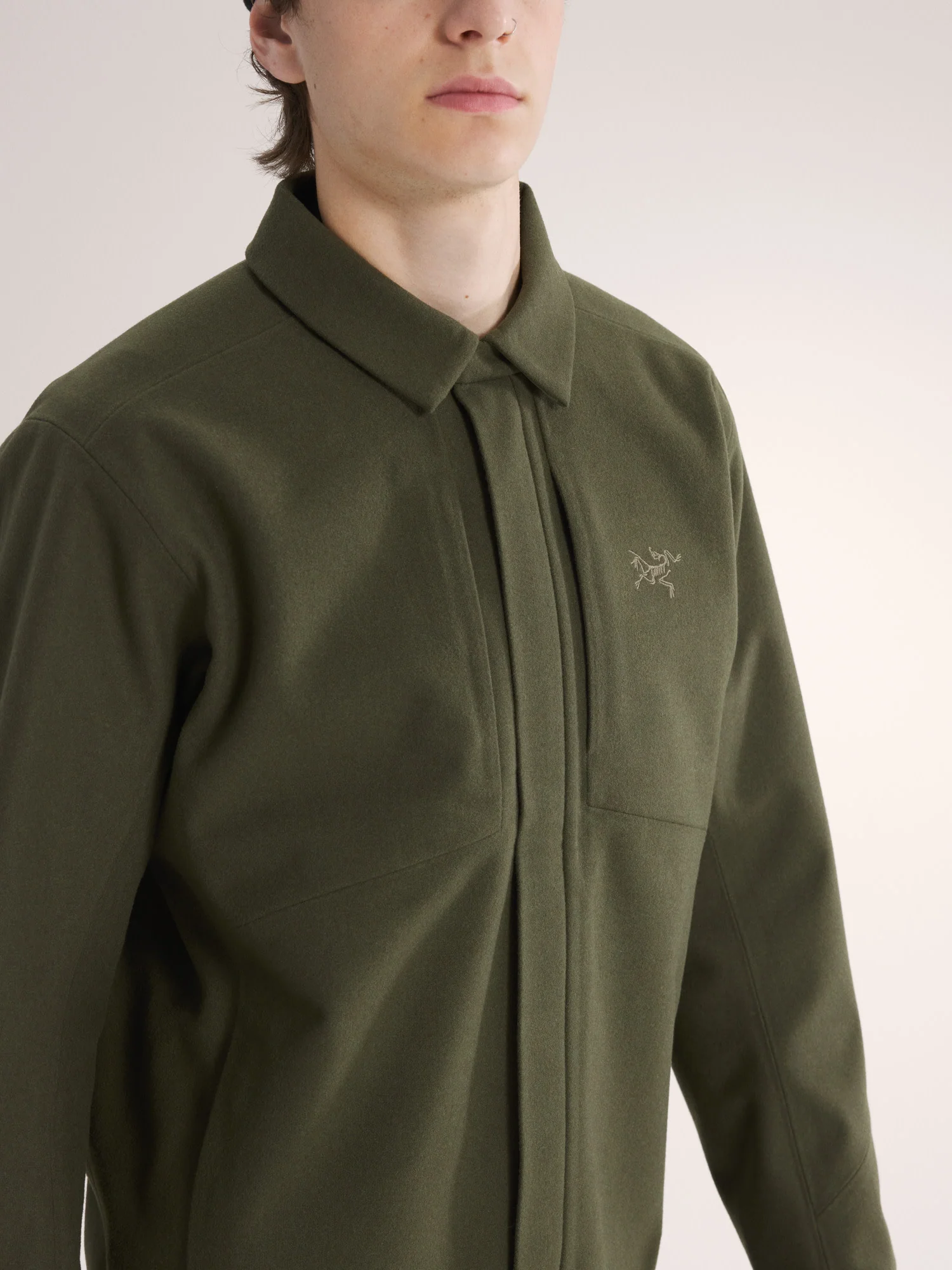Sawyer Wool Overshirt Men's - Image 2