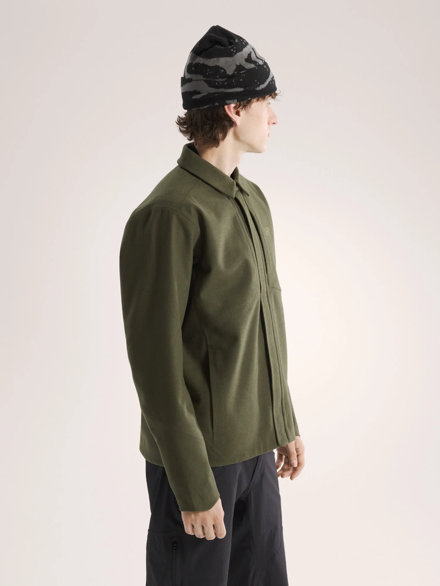 Sawyer Wool Overshirt Men's - Image 4