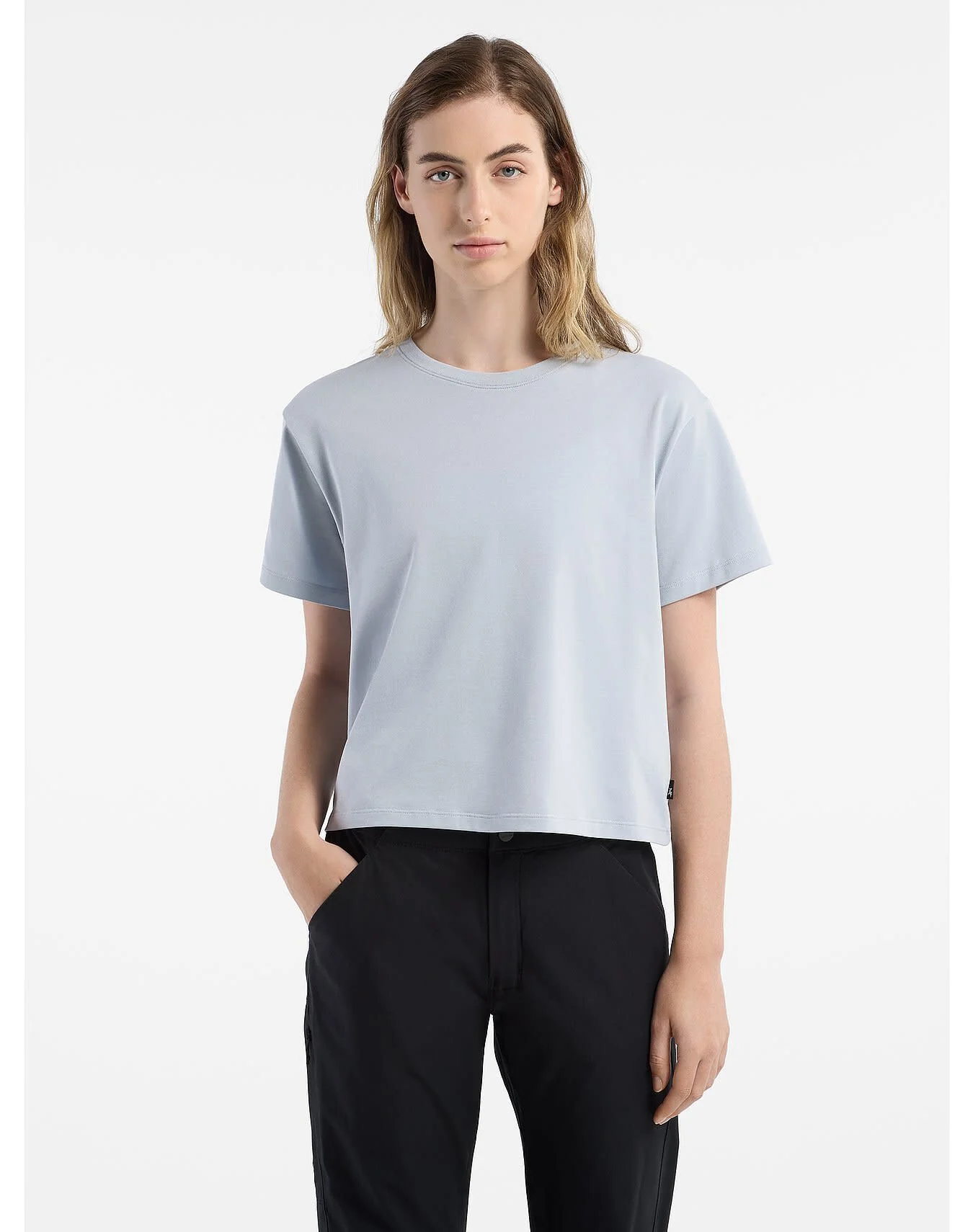 Wordmark Shadow Crop T-Shirt Women's